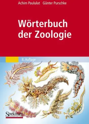 Obrázek produktu pro Wörterbuch der Zoologie