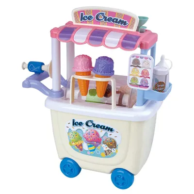 Produktbild von Playgo 28-teiliger Gourmet Eiswagen 3500