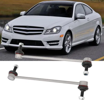 Productafbeelding van 1 set stabilisatorstang voor, onderdeelnummer 2043200789, vervanging voor Mercedes-Benz C350, E350, E400, GLK250, GLK350, C-klasse