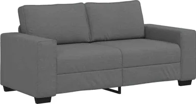 Produktbild von 2-Sitzer-Sofa Dunkelgrau 180x77x82 cm Stoff