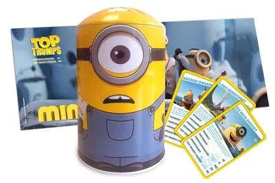 Produktbild von Top Trumps Kidsbox Minions Kartenspiel Quartett Spiel Gesellschaftsspiel