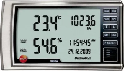 Obrázek produktu pro testo - 622 - 0560 6220 - Termohygrometr a barometr pro měření vlhkosti, teploty a tlaku vzduchu