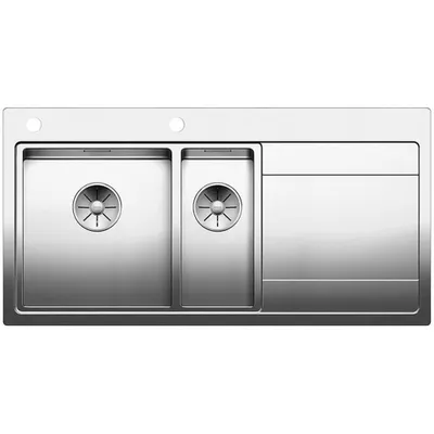 Produktbild von BLANCO DIVON II 6 S-IF, Schrankwaschbecken, Edelstahl, Edelstahl, Rechts, 60 cm, Deutschland