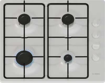 Immagine prodotto di Piano cottura a gas da 58 cm con 4 fuochi Bosch PBP6B2K80