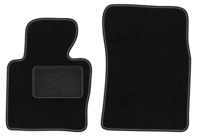 Immagine prodotto di Wielganizator tappetini auto velours anteriori adatto per Range Rover III L322 (2001-2012, SUV) neri, set 2 pz, con fissaggi