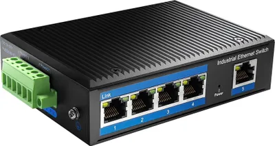 Obrázek produktu pro PoE SWITCH 5portový IF1005P 4x30W 10/100 průmyslový