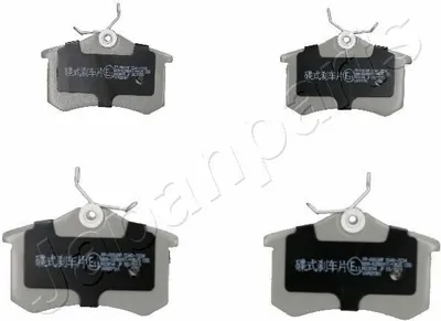 Produktbild von JAPANPARTS Bremsbeläge Satz Hinten Bremsklötze für AUDI A4 Avant (8ED, B7) PP-0002AF