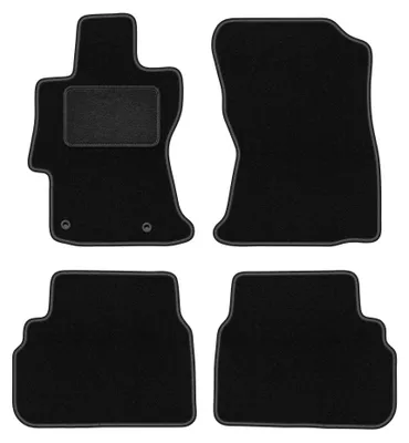 Immagine prodotto di Tappetini in moquette per Subaru XV II 2019- (SUV) – set 4 pezzi, neri, su misura – Wielganizator LUX