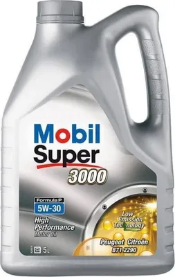 Produktbild von MOBIL Öladditiv SUPER 3000 Formula-P - Synthetisch / 5W30 / 5L