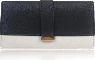 Immagine prodotto di Portafoglio Regina da Donna - Elegante e Spazioso in Nero KP6411