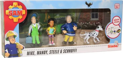 Immagine prodotto di Sam - Serie di figurine da collezione 1, 4 figurine