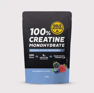 Image de Gold Nutrition Vitamines et compléments alimentaires Créatine monohydrate, baies sauvages