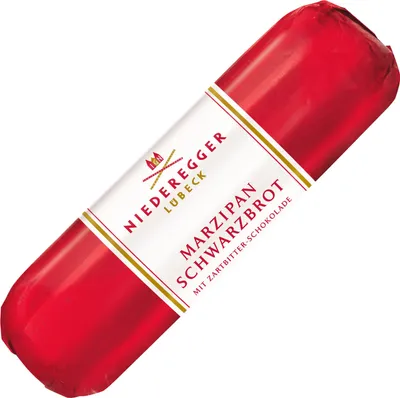 Image de Niederegger Pâte d'amande pain noir 200g