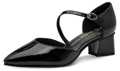 Produktbild von MARCO TOZZI Damen Pumps weiches Feel Me Fußbett weiches Innenfutter Spitz, schwa