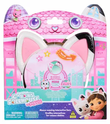 Obrázok produktu pre Gabby's Dollhouse GDH RLP Movie Musical Ears GML, Chlapec / dievča, 3 rok / roky, Svetelné efekty, Zvukové efekty