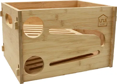 Produktbild von UNUS Bierkasten Flaschenrutsche aus Holz ca. 39x31x25 cm