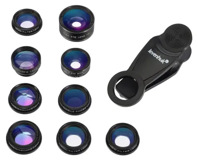Productafbeelding van Levenhuk Experimenteerdozen - Lens S10 Smartphone-lensset