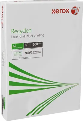 Image de Xerox Recycled - blanc - A4 (210 x 297 mm) - 80 g/m² - 2500 feuilles de papier recyclé - 5x 500 feuilles de papier