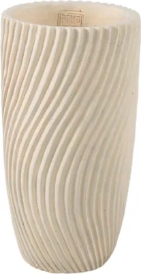 Produktbild von PTMD - Vase Lianna - Beige - 16x16x30cm