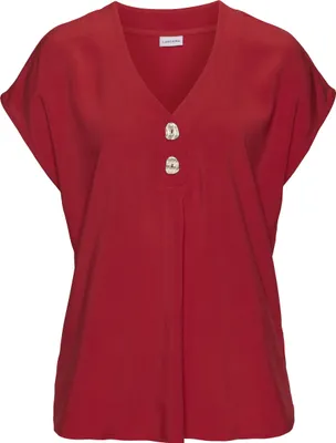 Produktbild von LASCANA Schlupfbluse rot Größe 38