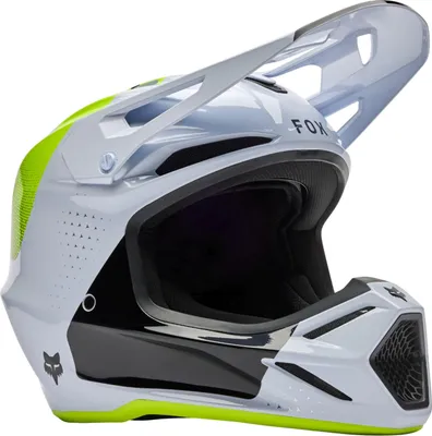 Produktbild von FOX V3 Tine Motocross Helm, weiß, S (55/56)