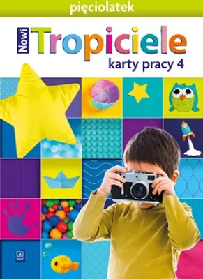 Image de WSiP Nowi Tropiciele. Pięciolatek. Karty pracy. Część 4, Edukacyjny, Polski, 64 stron(y)