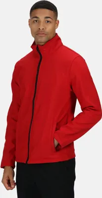 Produktbild von Regatta Herren Softshell-Jacke Ablaze, bedruckbar RG3560 (L) (Felsengrau/Schwarz)