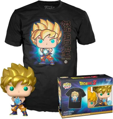 Immagine prodotto di Funko Dragon Ball Goku Pop E T-shirt Nero M Nero M