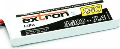 Produktbild von Extron LiPo Akku X2 3500 7,4V (25C | 50C) / X6418