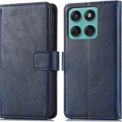 Image de imoshion Luxe Bookcase pour le Motorola Edge 60 Pro - Dark Blue