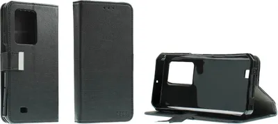Image de caseroxx étui pour téléphone portable compatible avec Oukitel WP17 Book Bag Wallet Case en noir