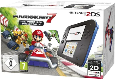 Produktbild von Nintendo 2DS inklusive Mario Kart 7 vorinstalliert