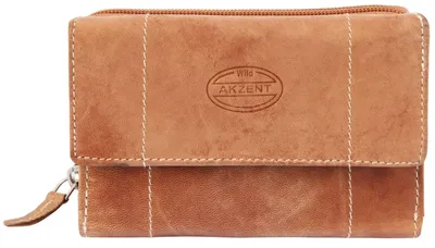Produktbild von Damen Geldbörse Quer Echtleder Mayada Mayada, RFID-Schutz