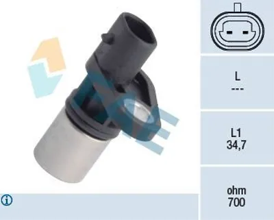 Produktbild von FAE 79205 Kurbelwellensensor Impulsgeber für OPEL ZAFIRA B (A05)