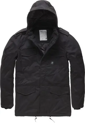 Produktbild von Vintage Industries Winterjacke Herren Darren Parka schwarz 3XL