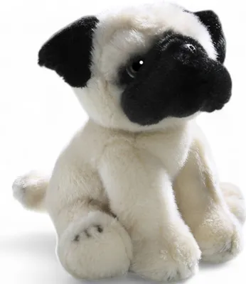 Produktbild von Carl Dick Mops Welpe ca. 22cm 3135 Kuscheltier, Plüschtier, Stofftier