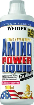 Produktbild von Weider Amino Power Liquid 1l - Cranberry