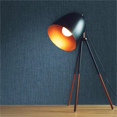 Produktbild von Tapete Einfarbig M1-No.11471 Vliestapete Einfarbige Blau Wohnzimmer Schlafzimmer Küche