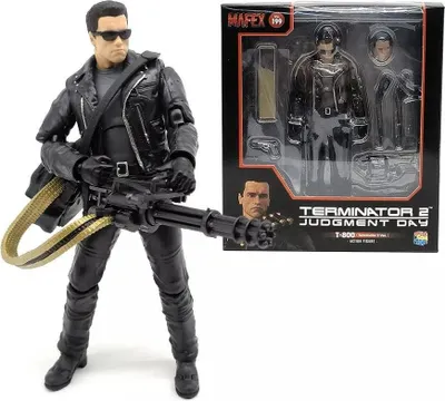 Obrázek produktu pro Figurka - Terminator 2 Soudný den T-800 - Arnold Schwarzenegger 16 cm.