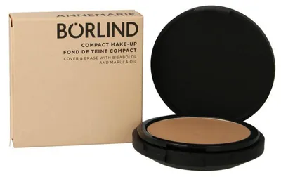 Produktbild von Annemarie Börlind Compact Make-up, Kompaktes Gehäuse, Creme, Jeder Hauttyp, Anti-Rötung, Mittel, Beige