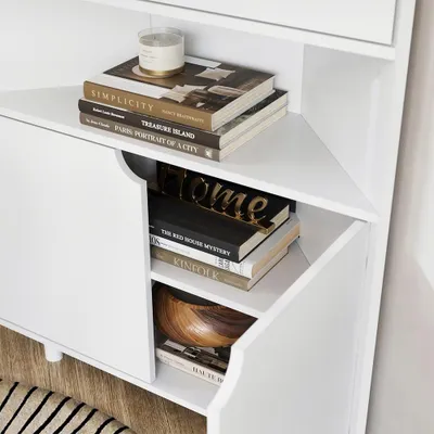 Zdjęcie produktu dla Kredens Vicco Inaro Biały 79 x 96 cm z 4 przegrodami, Model 57957