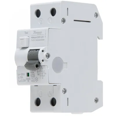 Produktbild von KOPP FI/LS-Schutzschalter, 16A, 1p+N Char. B, 0,03A, Typ A