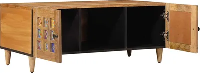 Obrázok produktu pre vidaXL Konferenčný stolík prírodný 100 x 54 x 40 cm z masívneho mangového dreva