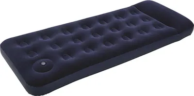 Image de Bestway® Lit à air simple avec pompe à pied intégrée 185 x 76 x 28 cm
