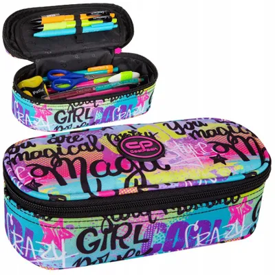 Produktbild von CoolPack Campus Federmäppchen Mädchen eine Kammer Girl Power