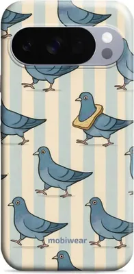 Immagine prodotto di Custodia per cellulare per Pixel 10 Pro, Mobiwear Elite Pro, Blue Doves