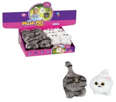 Produktbild von Plüschkätzchen, süßes Plüschtier, 1 Stück, verschiedene Farben