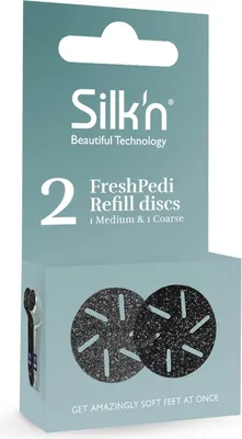 Produktbild von Silk'n Silk`n FreshPedi Schleifscheiben, medium und grob