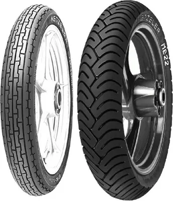 Obrázek produktu pro pár pneumatik METZELER 3.25-18 52H PERFECT ME 11 + 3.50-18 62P ME 22