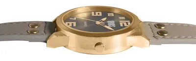 Produktbild von QBOS Uniuhr mit Kunstlederionsarmband